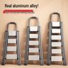 Многофункциональная складная телескопическая алюминиевая лестница: Внутреннее/наружное использование