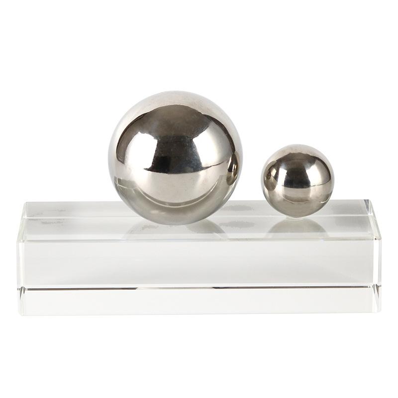 Minimalist Metal Ball Home Crafts Villa Sample Room Study Living Room Modern Light Luxury Soft Decoration Ornaments