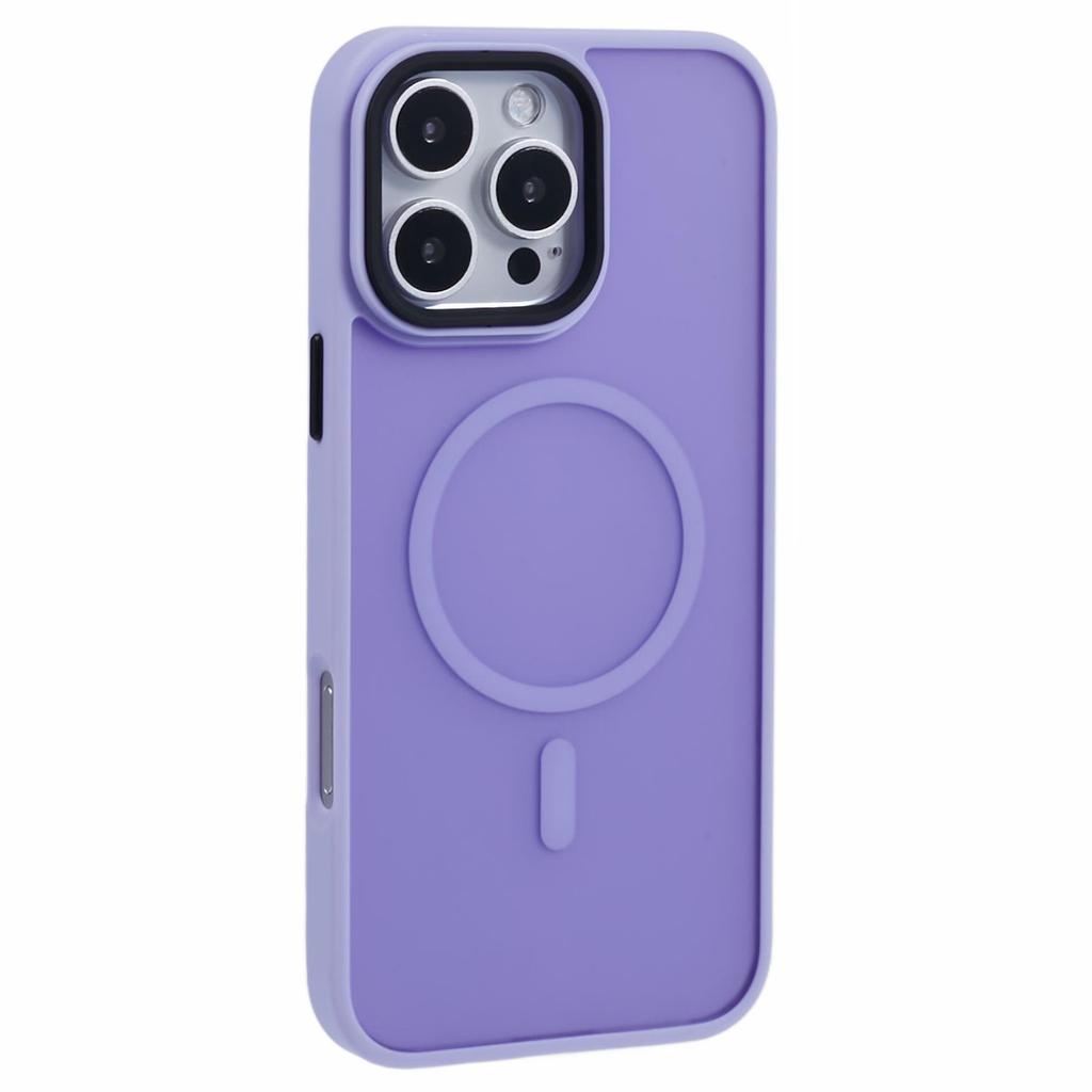 For iPhone 16 Pro Case Compatible with MagSafe Skin-Touch Matte Anti-Drop TPU+PC Phone Cover