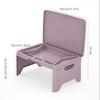 1pc Folding Lap Desk, Laptop Desk, Breakfast Table, Bed Table, Serving Tray, Student Dormitory Bed Folding Desk