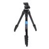 Camera Tripod with Ball Head Center Column Quick Release Plate Aluminum Alloy Travel Tripod for