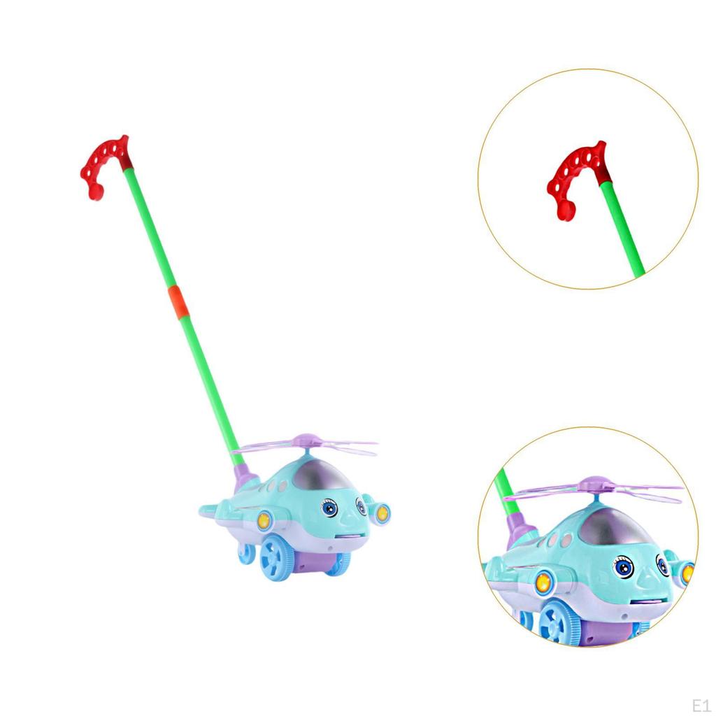 Мультяшный самолет, каталка для малышей 1-3 лет, развивающие занятия