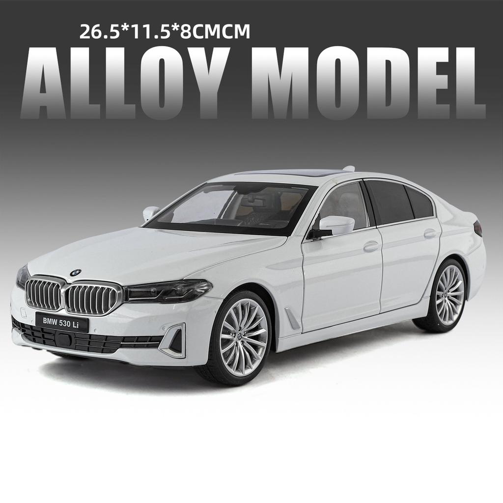 1:18 BMW 530Li Большой Роскошный Сплав Автомобиль Литые Модели и Игрушечные Транспортные Средства Модель Автомобиля Игрушки Для Детей Коллекционные Хобби Подарки На День Рождения Мальчики