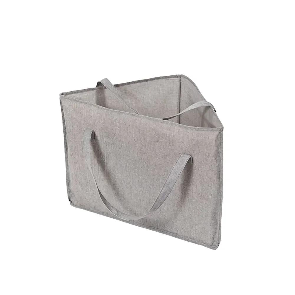 Multi-purpose Space Saving Laundry Tidier Holder Universal Triangle Hanger Storage Bag Clothes Hanger Storage Bag With Handles