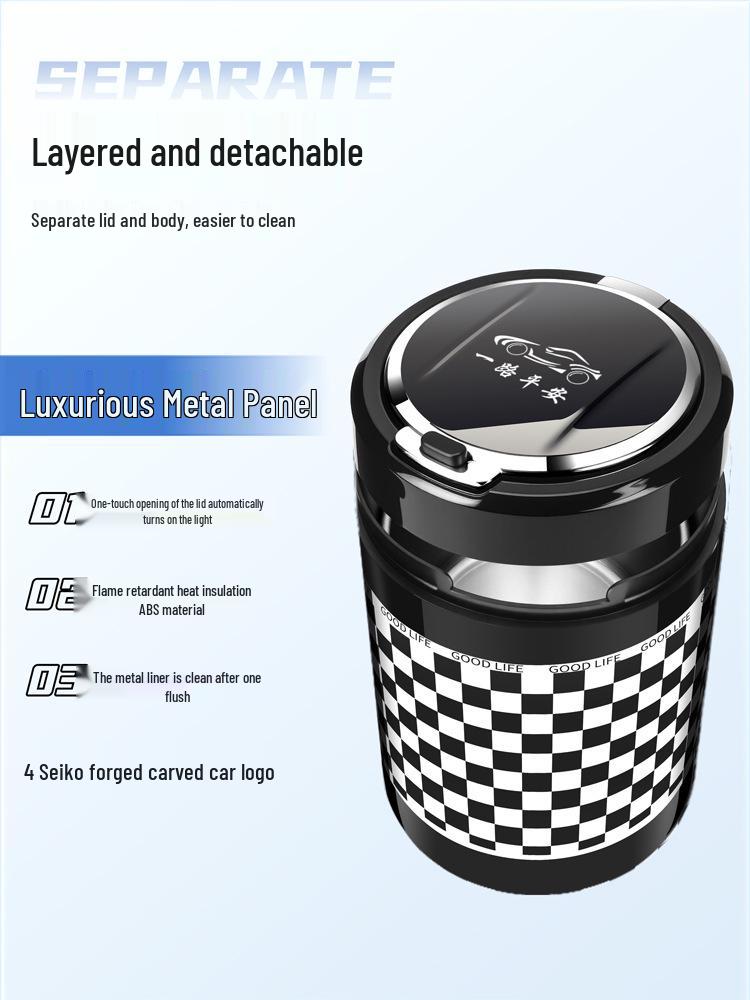Kia Sportage K3/K5/CROSS/K4/K2 High-Grade Car Ashtray Interior Decor