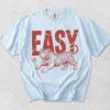 Футболка с графическим принтом Easy Tiger в японском уличном стиле, Ретро-топ с изображением дикого животного