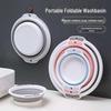 Портативный складной умывальник: Большой размер для стирки и ножных ванночек, идеально подходит для общежитий и путешествий