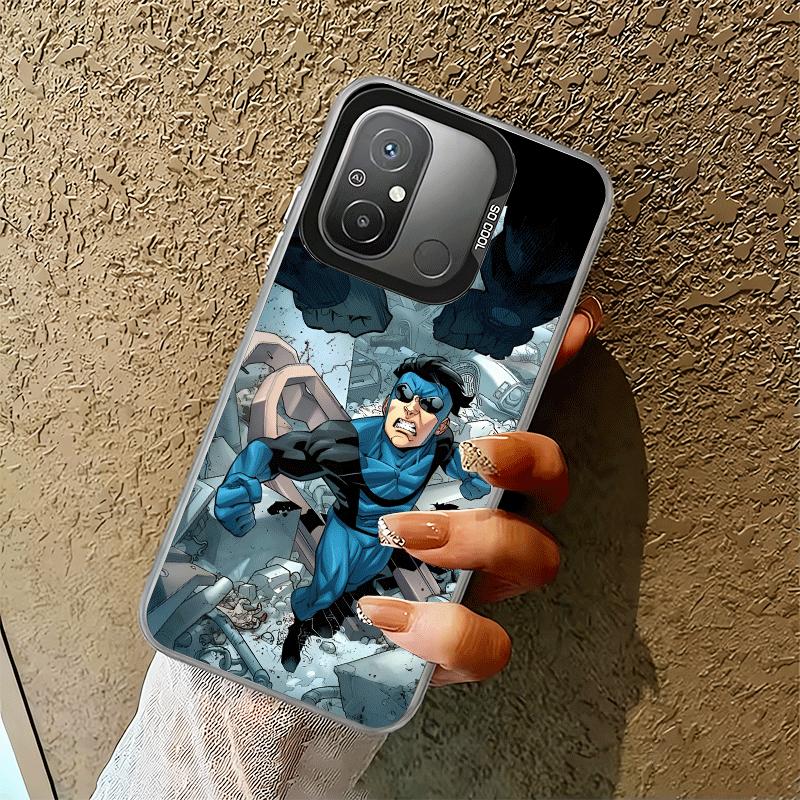 I-Invincible Аниме Ударопрочный Чехол для Телефона для Xiaomi Poco X7 X6 X5 X3 Pro F7 Ultra M8 Redmi 15C 15 14C 13C 12C 10C 13 12 10