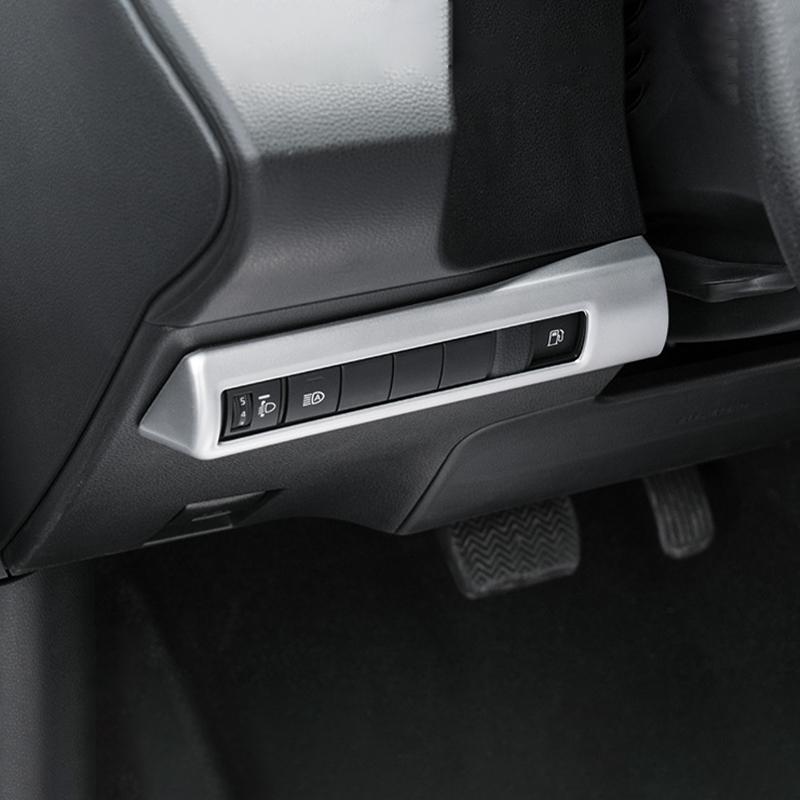 Для Toyota Corolla E210 2019-2021 2022 2023 2024 гибридный автомобильный ABS переключатель фар блестки регулировка фар декоративная наклейка