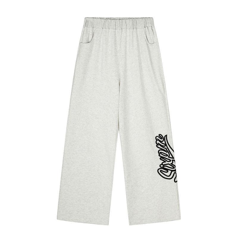 6PM Худи и спортивные штаны с вышитыми буквами в стиле хип-хоп Мужской спортивный костюм