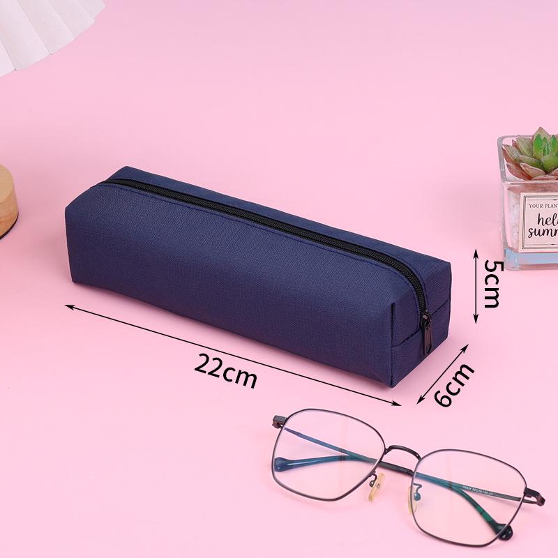 Вместительный и прочный пенал для студентов: Грязеотталкивающий, настраиваемый, квадратный дизайн для мальчиков и девочек