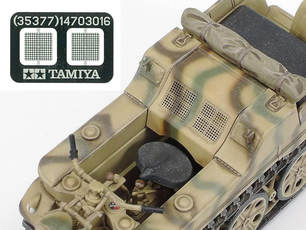 Tamiya Military Miniature Series Немецкая армейская модель Kettenkrad из пластика 35377 1/35 № 377 Sd.Kfz.2 Mid-Type