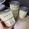 Кружка для кофе из нержавеющей стали в стиле Ins, симпатичная чашка для воды, переносная пивная банка для барбекю с рисунком кота, кружка для молока и латте для домашнего офиса