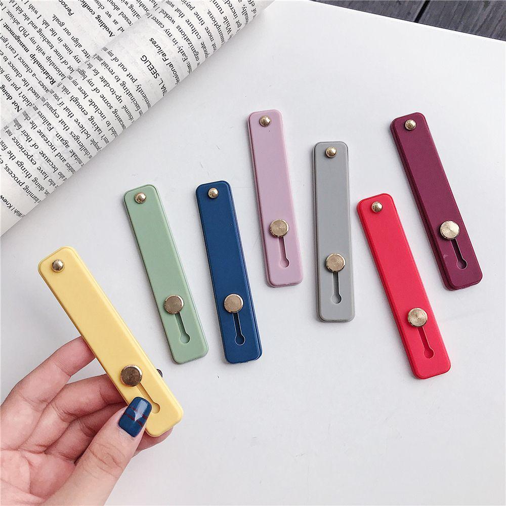 Universal Bracket Hand Band Phone Holder Push Pull Finger Ring Grip Stand