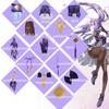 Keqing Косплей Игра Косплей Костюм Платье Униформа Парик Костюм Хэллоуин Вечеринка Одежда для Женщин Детей