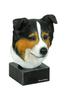 Border Collie - Painted Figurine, Statue, Figure, Made by the Artist, Brand