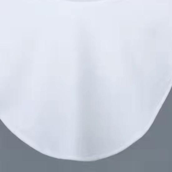 Yousheng Женский Поддельный Воротник Эластичный Однотонный Высокий Воротник Осень Зима Универсальный Повседневный Стиль Нижний Поддельный Воротник