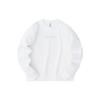 Anta Training Series Letter Round Neck Pullover Sweatshirt Women Sweatshirt Paper-White 162347720-1