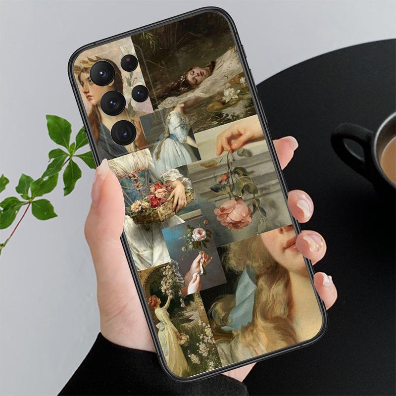 Чехол для телефона Renaissance art Painting для S24 S23 S22 S21 S20 Ultra S20 S22 S21 S23 S20 FE S24 Plus