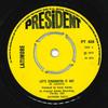 7-дюймовая пластинка LATIMORE Lets Straighten It Out PT428 President Recor 1974 UK SoulFunk Б/у
