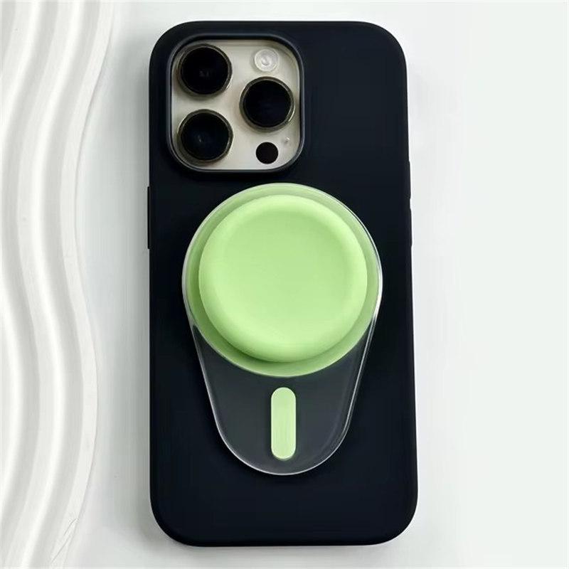 Овальный магнитный держатель для сотового телефона Grip Tok Socket Pocket Finger Ring Stand для iPhone Складной смартфон P-Socket Grip Tok