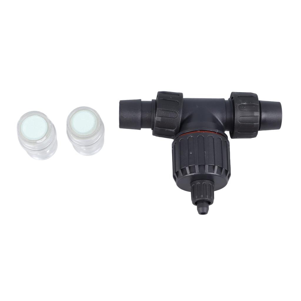 Aquarium CO2 Atomiser Diffuser 3 Way Aquarium Carbon Dioxide Atomiser Reactor for 16mm 22mm Water