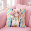 SSuper Sonico Cushion Cover Pillow Case Soft Friendly Fabric  Concealed Zipper