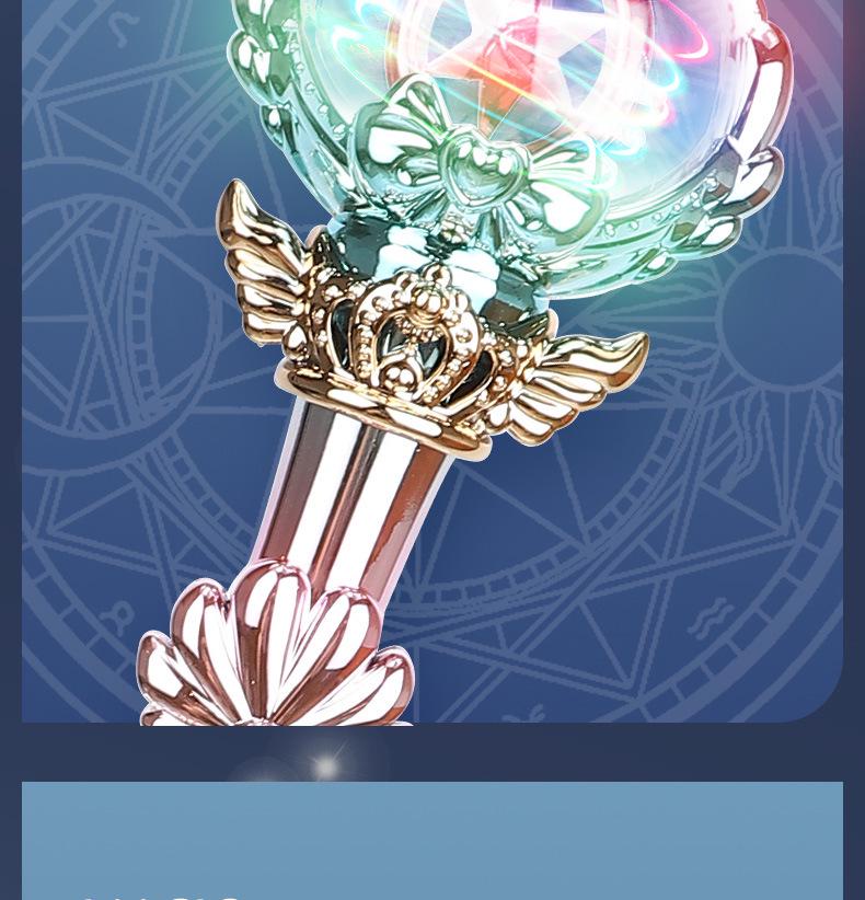 Светящаяся волшебная палочка для девочек 3-6 лет: Идеальный рождественский или подарок на день рождения для маленьких принцесс