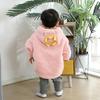 Kids Cape Baby Boys and Girls Hooded Cloak Solid Color Warm Children's Shawl Coat