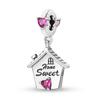 The Home Charms Beads 925 Sterling Silver Lovely House Dangle Fitfashionbracelet Necklace Diy Jewelry