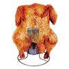 Thickened Steel Wire Chicken Grill Stand Stainless Steel BBQ Roasting Holder  Turkey