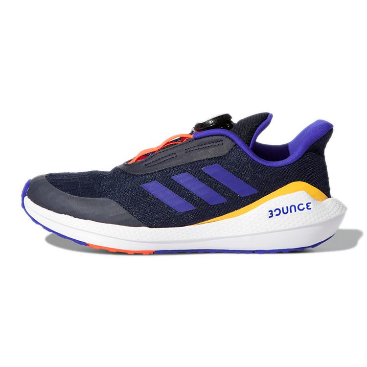 adidas EQ21 Беговые Удобные и Дышащие Износостойкие Низкие Детские Беговые Кроссовки Темно-Синие Детские FZ5420