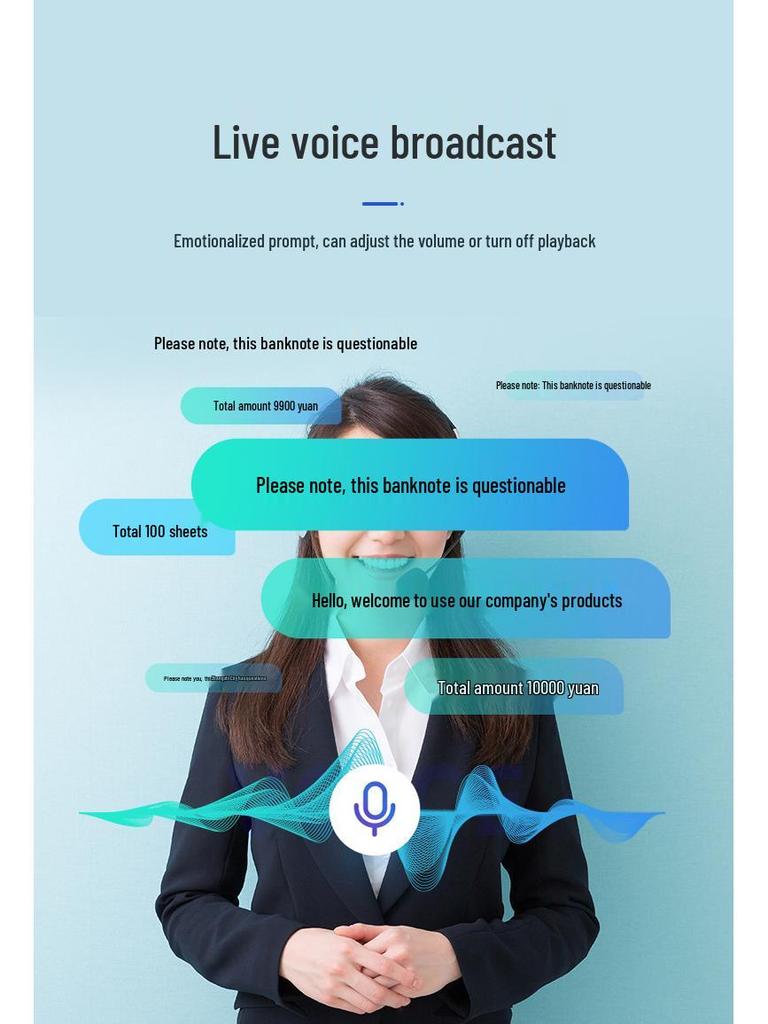 Счетчик банкнот Deli 33316S с детектором подделок класса B и национальной гарантией