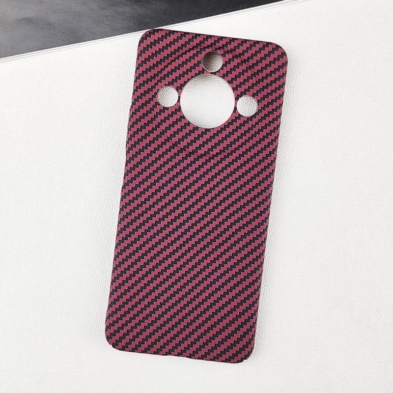 Luxury Ultra Thin Carbon Fiber Textured Phone Case For Honor X60 X50 X40 X30 Pro GT X9c Smart Anti-Fingerprints Hard PC Full Protective Cover Shell