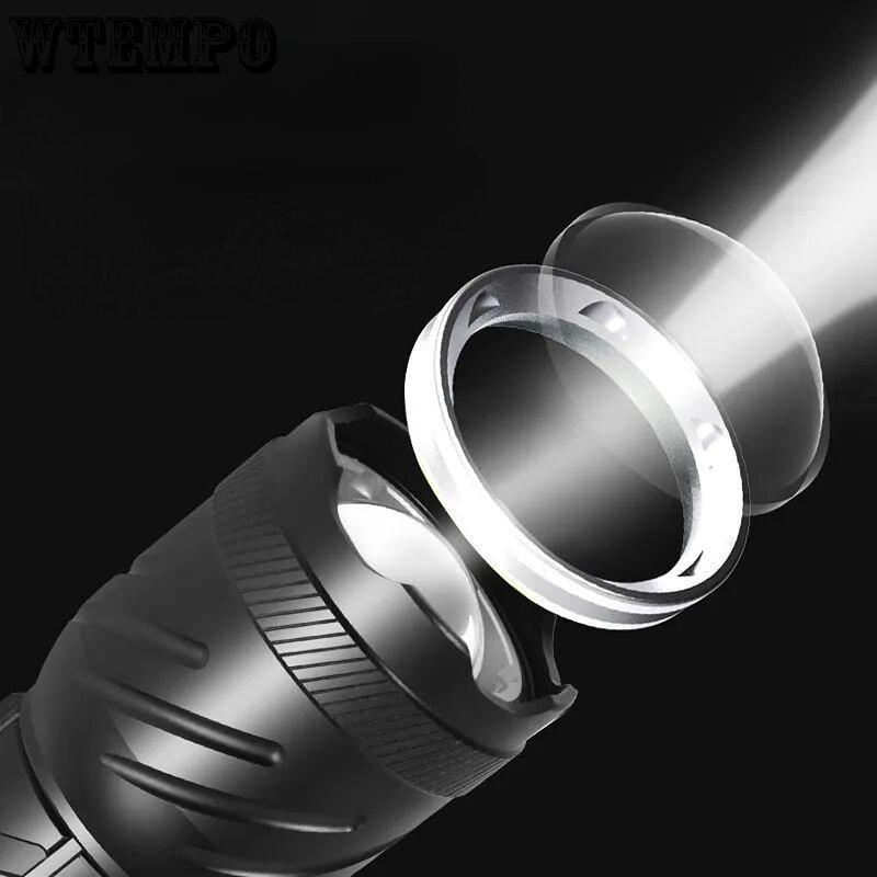 Strong Light Flashlight High Power Remote Charging Lamp Ultra Bright Outdoor Multi-function Flashlight