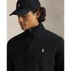 Polo Ralph Lauren Мужской пуловер с воротником-молнией на четверть, двойной вязки