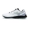 Mizuno Кроссовки Wave Fang EL 2 Wide White Black Unisex Sneakers Grey 71GA242302