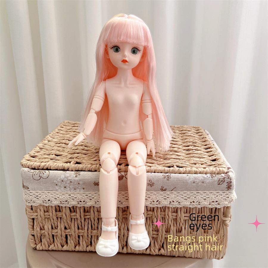Красивая кукла BJD 30 см с потрясающими разноцветными глазами и уникальными прическами для коллекционеров