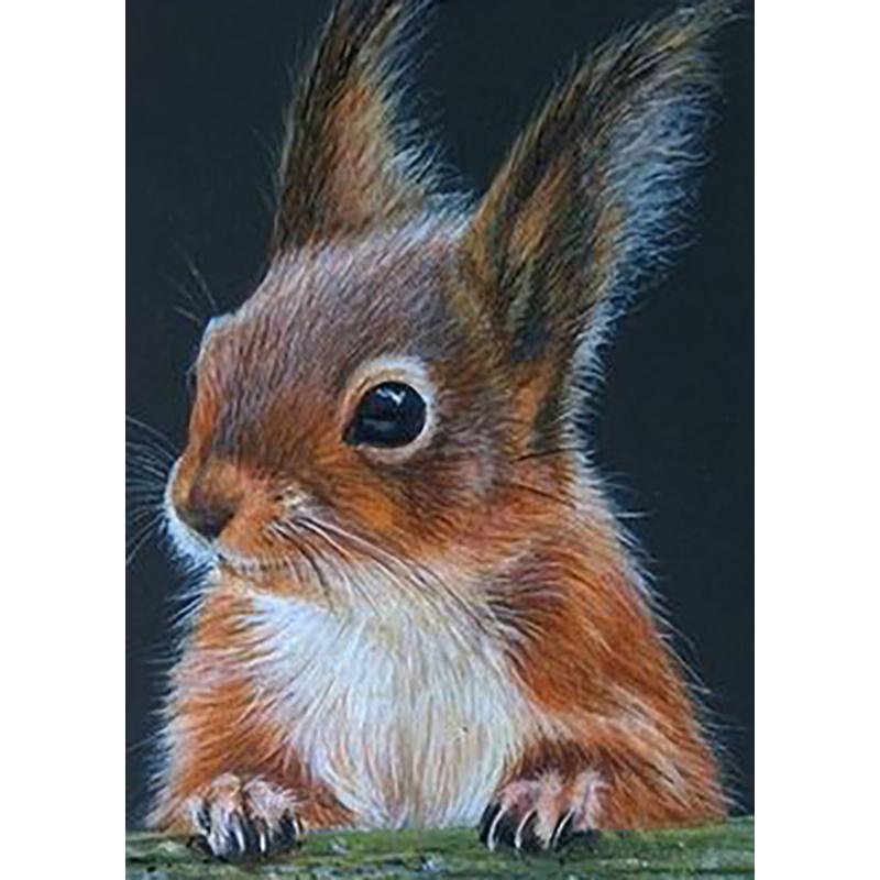 Rabbit DIY 5D Diamond Painting Full Round Drill Animal Diamond Embroidery Cross Stitch Mosaic Kits Wall Art Home Decor Gift