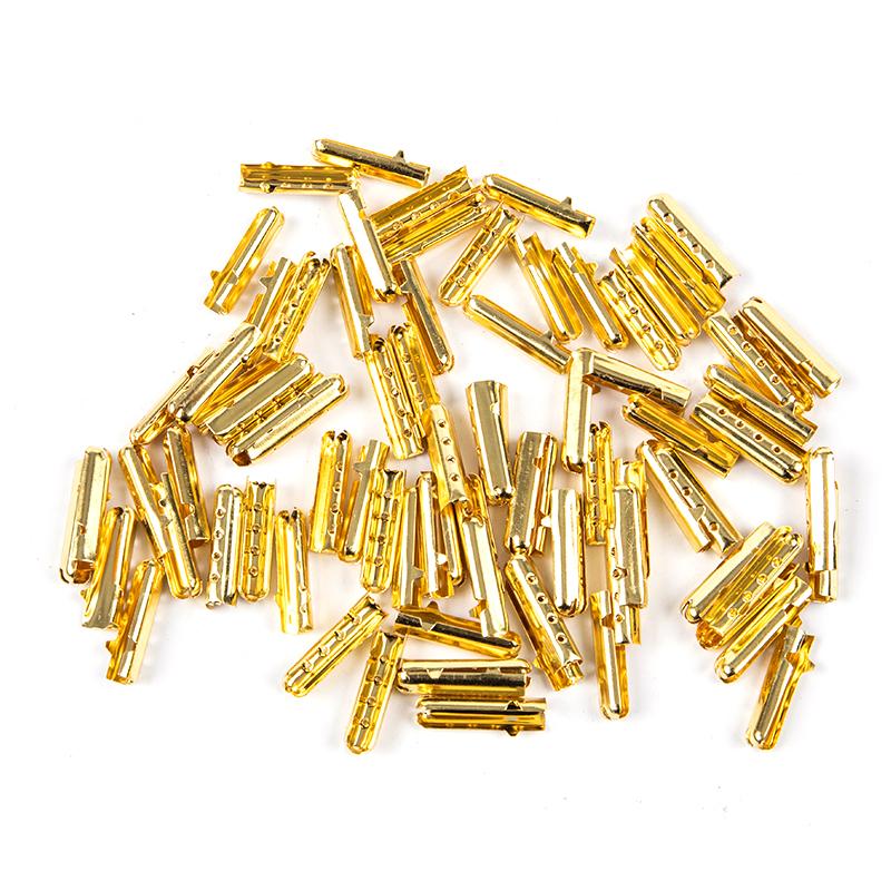 50Pcs Shoelace Head Aglets Diy Shoelaces Repair Shoe Lace Tips Rope Head Clip
