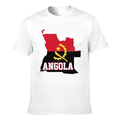 Angola Flag Angolan Country Map ITS IN MY DNA Men Women Tshirt Boys Tees T Shirt Hip Hop Tshirts XS5XL 100 Cotton