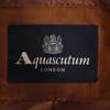Aquascutum Овечья кожа Кожа ягненка Пуховик 8F Коричневый Женский Б/у