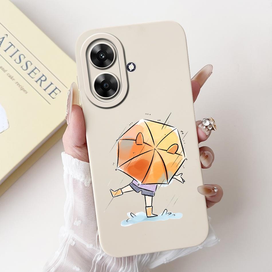 Для Realme Note 60 2024 Милый Чехол для Телефона с Рисунком Для Realme Note60 4G Мягкий Силиконовый Ударопрочный Чехол