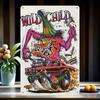 Durable Waterproof Vintage Rat Fink Sign  Rustic Metal Wall Decor for Home Bar Garage  PatioFlat Metal for Restaurant Bar