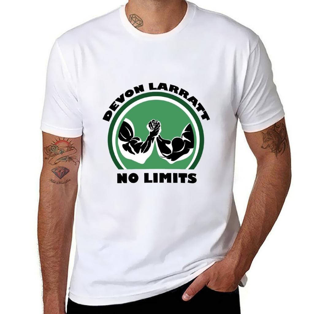 Футболка Devon Larratt No Limits Универсальный Принт С Коротким Рукавом