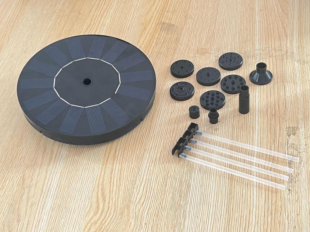 Мощный солнечный плавающий прудный фонтан для аэрации