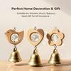Crystal Prism Bird Wind Chimes Wooden Sun Catcher Vintage Crystal Pendant  Home