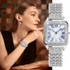Top Luxury Women's Quartz Watches Fashion Design Ladies Wristwatches Square Female Elegant Clock Best Gifts for Wife,Family,Friend