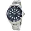 Часы 50m Waterproof Pro Diver Black Dial Big Case Silver Stainless Steel Invicta [Invicta] Мужские IN-46883 [Товар]