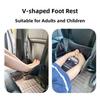 Foldable Travel Foot Rest Waterproof Car Seat Gap Leg Sling Hanging Foot Pad  Road Trips